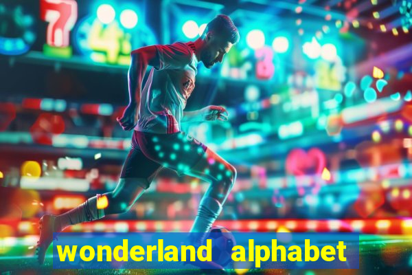 wonderland alphabet comic studio